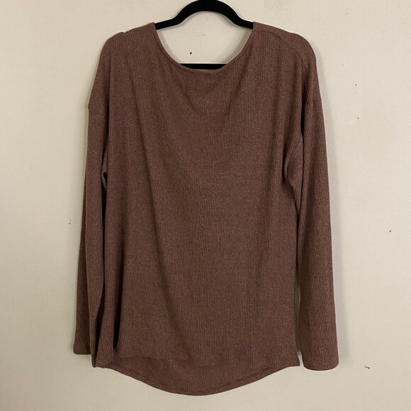 NEW Anthropologie Draped Cowl Neck Top XL - Picture 8 of 12
